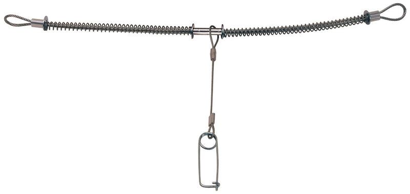 WB1C by Dixon Valve | King Cable® | Safety Cable | Hose-to-Hose Service | with Safety Clip & Lanyard for Air King® Couplings | 1/2" - 1-1/4" Hose ID | 1/8" Cable Size | Steel