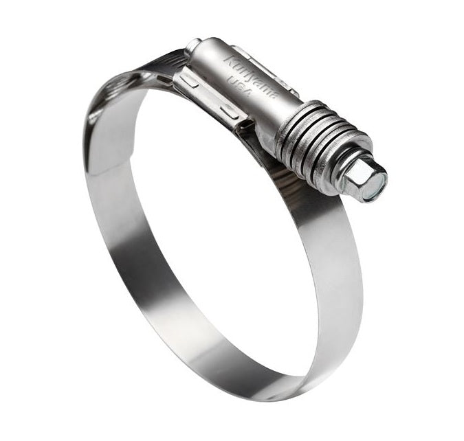 WGC-CT900 Kuri-Clamp™ by Kuriyama | Constant Tension Worm Gear Clamp | 8-1/4" to 9-1/8" Size Range | 9/16" Band Width | Stainless Steel & Plated Carbon Steel