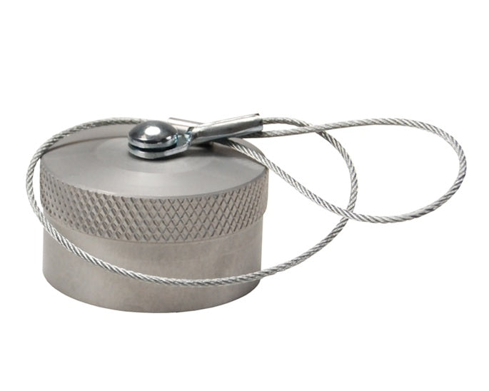 WS6DC-A by Dixon Valve | Hydraulic Quick Disconnect Coupling | WS-Series | Rigid Dust Cap | Fits 3/4" Body Size | Aluminum