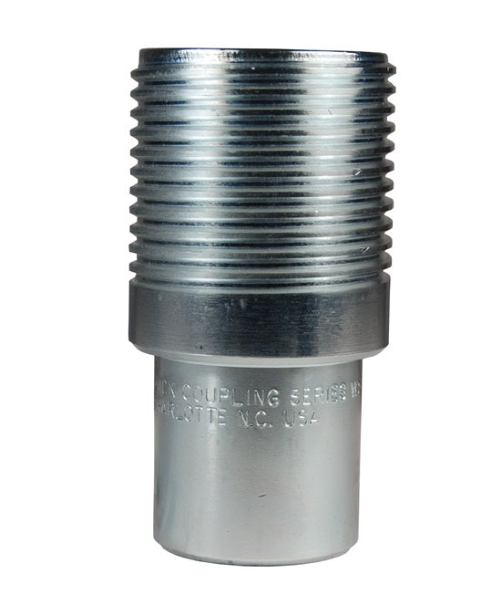 WS6OF6 by Dixon Valve | Hydraulic Quick Disconnect Coupling | WS-Series | 3/4" Female ORB x 3/4" Heavy-Duty Wingstyle | Plug | Steel