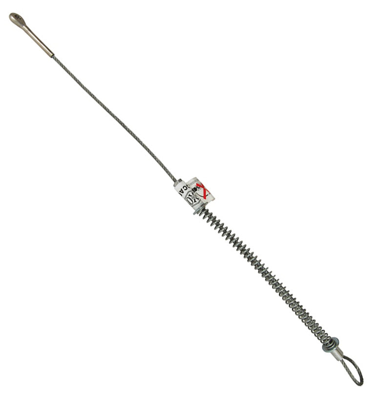 WSR1E by Dixon Valve | King Cable® | Safety Cable | Hose-to-Tool Service | with Safety Marine Eye | 1/2" - 1-1/4" Hose ID | 1/8" Cable Size | Steel