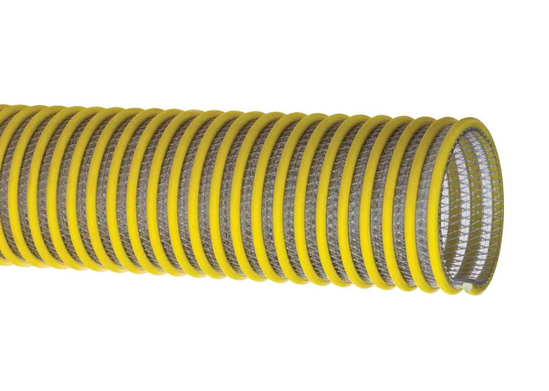WST-SLR400X100 Tigerflex® SOLARGUARD™ by Kuriyama | WST-SLR™ Series | Heavy-Duty Fabric Reinforced Liquid Suction & Discharge Hose with High UV Resistance | PVC | 4" ID | 4.76" OD | 100ft Length