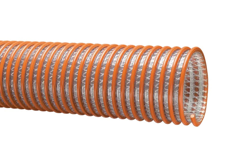 WST200X100 Tigerflex® by Kuriyama | WST™ Series | Heavy-Duty Fabric Reinforced Liquid Suction & Discharge Hose | PVC | 2" ID | 2.60" OD | 100ft Length