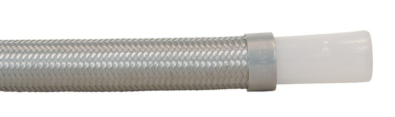 WTB-T04 by Dixon Valve | -04 | Heavy Wall True I.D. Smooth Bore PTFE  Hose | 1/4" Size | White Non-Conductive Tube