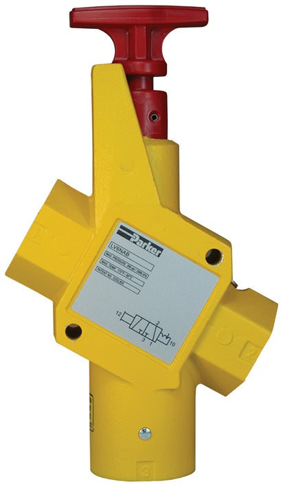 LV6N6D Wilkerson by Dixon Valve | Lockout Valve | 3/4" In/Out Port | 3/4" Exhaust Port | Aluminum