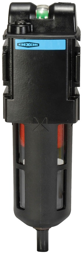 M18-03A Wilkerson by Dixon Valve | M18-Series | Compact Coalescing Filter | 3/8" Size | 36 SCFM | Automatic Drain | 1.72 oz. Compact Transparent Bowl & Guard