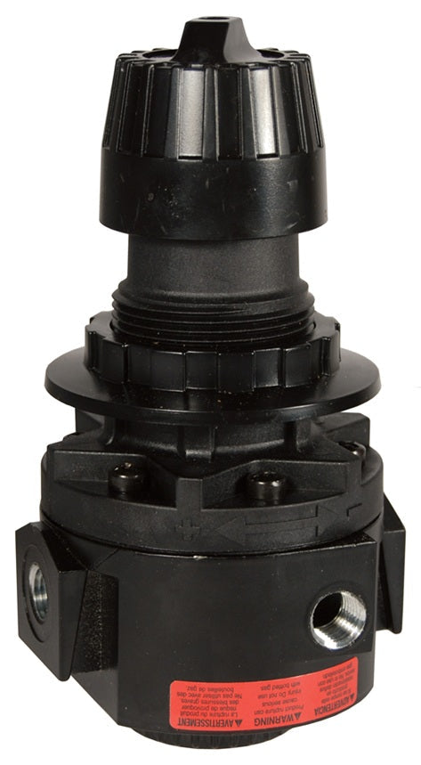 R26-04RH Wilkerson by Dixon Valve | R26-Series | High Pressure Standard Regulator | 1/2" Size | 185 SCFM | without Gauge | 0-250 PSI Adjusting Range