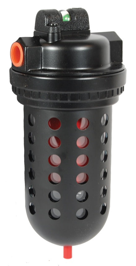 M30-04A Wilkerson by Dixon Valve | M30-Series | Jumbo Coalescing Filter | 1/2" Size | 123 SCFM | Automatic Drain | 2 oz. Jumbo Transparent Bowl & Guard