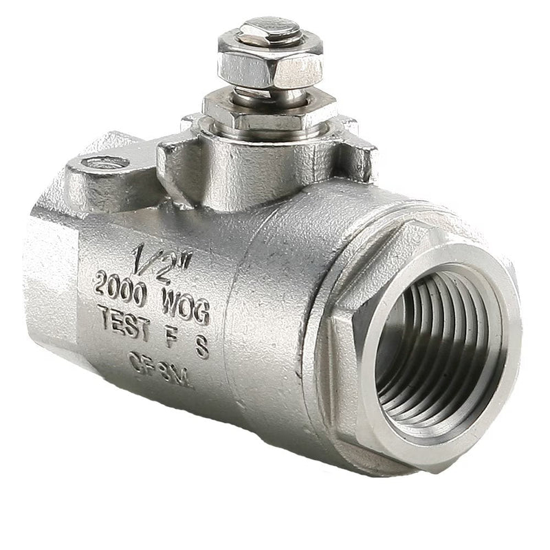 V502SS-4-SUB by Parker | Rotary Actuator | 1/4" Size x 10-24 Female PNC Port | 15/16" Hex (H) | 2.07" Length | Straight | Brass