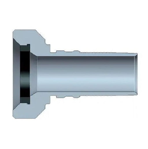 Y-3232-FHUN Alfagomma by Kuriyama | Y Series | Two-Piece AlfaCrimp Hydraulic Hose Fitting | Figure 1502 | -32 Female Hammer Union Integral Fitting with Rubber Ring x -32 Hose ID | Steel