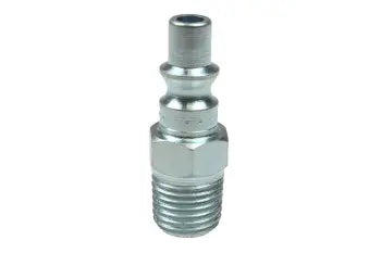 5801-DL by Coilhose | Couplers & Connectors | 3/8" Industrial Connector x 3/8" Male NPT Thread | Display | Straight | Steel | Pack of 5
