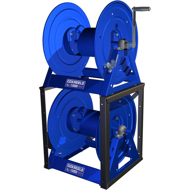 7480-12 by Coxreels | 1125 Stacking Bracket for Hand Crank & Motorized Hose Reels | 12" Drum Width | Steel