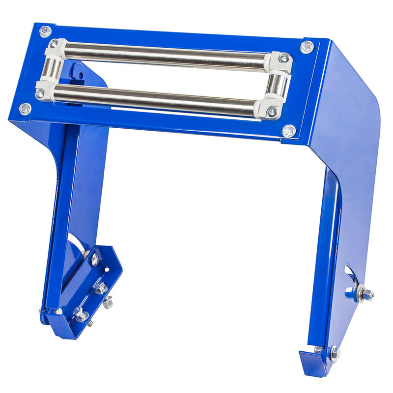 15353-P-20 by Coxreels | 4-Way Top Roller Bracket Extension for Motorized Hose Reels | 20" Drum Width | Fits Storage Series | Steel