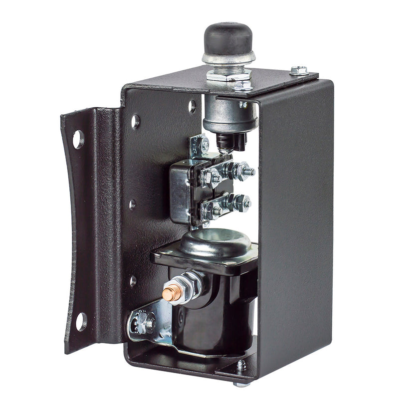 8281 by Coxreels | Switch Box with Push Button, Solenoid Relay & Circuit Breaker for Motorized Hose Reels | Steel