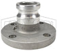 200-AL-AL by Dixon Valve | Cam & Groove Flange Adapter | 2" Adapter x 150# Flange | 3/4" Flange Thickness | Aluminum