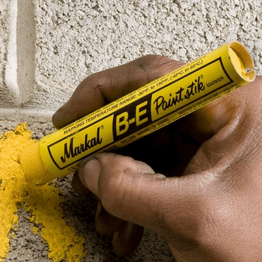 080621 by Markal | B-E Paintstik | Yellow | Case of 144