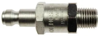 1601LF by Coilhose | FilterPlug™ | 1/4" Automotive Filtering Connector | Straight | Plated Steel