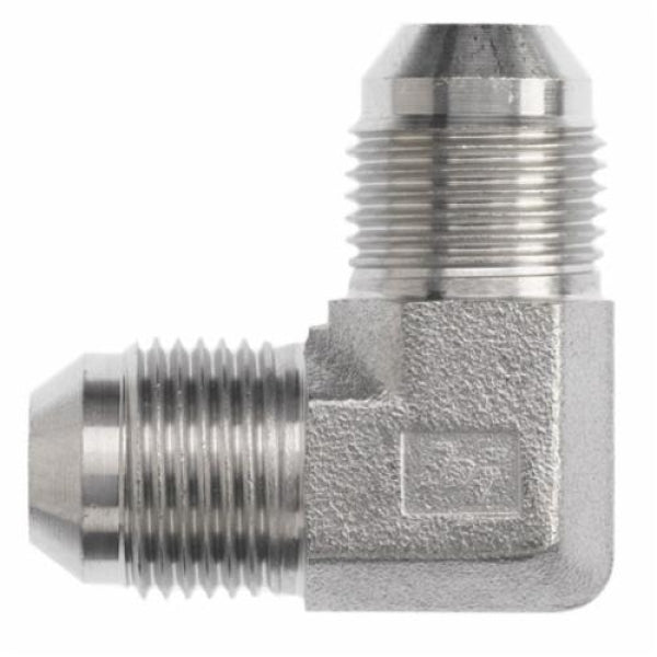 2500-20-20-SS by Brennan Inc. | -20 Male JIC x -20 Male JIC | 90° Elbow | Stainless Steel