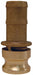 50-E-BR by Dixon Valve | Cam & Groove Fitting | Type E | 1/2" Adapter x 1/2" Hose Shank | Brass