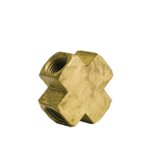 C-1 Breco by Foster | Fittings | 1/4" Female NPT Thread | Cross | Brass