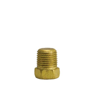 SHP-1 Breco by Foster | Hex Plug | 1/8" Male NPT Thread | Brass