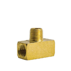 B-324-0808 Breco by Foster | Male Branch | 1/2" Male NPT x 1/2" Female NPT x 1/2" Female NPT | Tee | Brass
