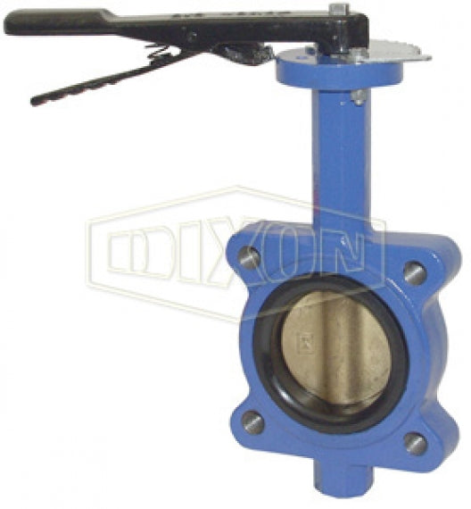 BFVL400 by Dixon Valve | Butterfly Valve | Threaded Lug Style | 4" 150# Flange | Nitrile Rubber Liner | Ductile Iron