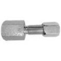 C2705-04-04-SS by Brennan Inc. | -04 Female Pipe x -04 Flareless Bite Type Bulkhead Union | Stainless Steel