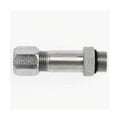 C6400-L-04-04-O-SS by Brennan Inc. | -04 Bite Type x -04 Male O-Ring Boss | Straight | Long | Stainless Steel