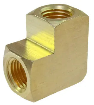 LF0606 by Coilhose | Pipe Fitting | 3/8" Female NPT Thread | 90° Elbow | Brass