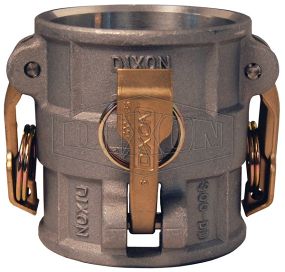 400-DD-AL by Dixon Valve | Cam & Groove Spool Coupler | Type DD | 4" Coupler x 4" Coupler | Aluminum