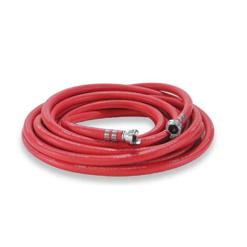CON-12-300-50R2 by Texcel | TEX-CONTRACTORS Series | Banded Contractor’s Assembly | 3/4" Hose ID | 300 PSI | Red | 50ft Length