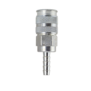 DW362A Breco by Foster | U Series | Universal Couplers | 1/4" Coupler x 3/8" Hose Stem | Straight | Steel
