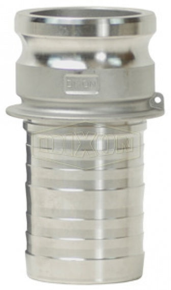 G150-E-ALCR by Dixon Valve | Global Crimp Style Cam & Groove | Type E | 1-1/2" Adapter x 1-1/2" Hose Shank | A380 Permanent Mold Aluminum