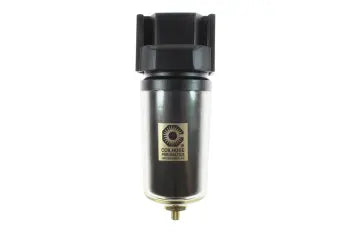 27C6-S by Coilhose | 27 Modular Series Coalescing Filter | Metal Bowl with Sight Glass | 3/4" Pipe size | Die Cast Aluminum
