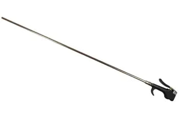 624P-S by Coilhose | 600 Series | Premium Blow Gun with 24" Safety Extension | Chrome-Plated Zinc