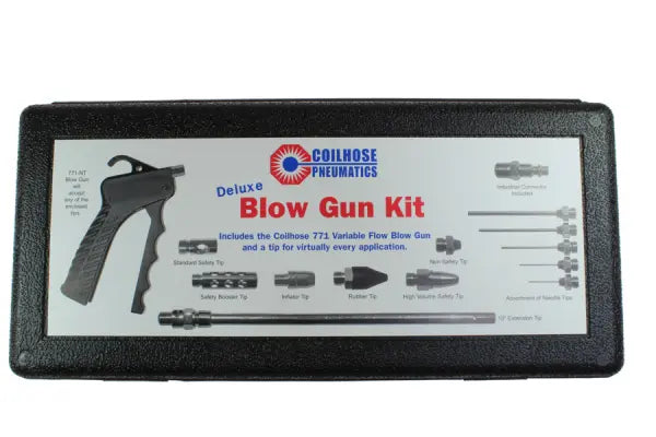BG-KITC by Coilhose | Deluxe Blow Gun Kit