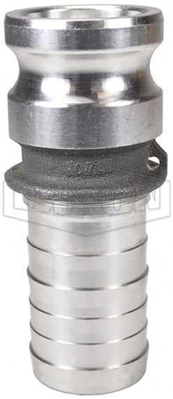 800-E-AL by Dixon Valve | Cam & Groove Fitting | Type E | 8" Adapter x 8" Hose Shank | Aluminum