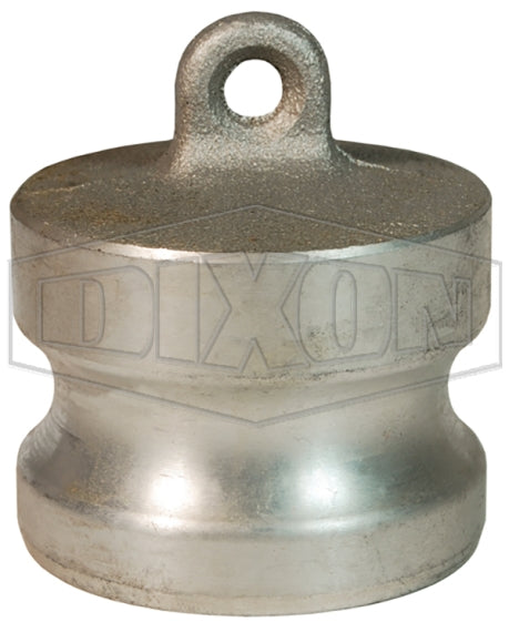 400-DP-AL by Dixon Valve | Cam & Groove Dust Plug | Type DP | 4" Adapter End | Aluminum