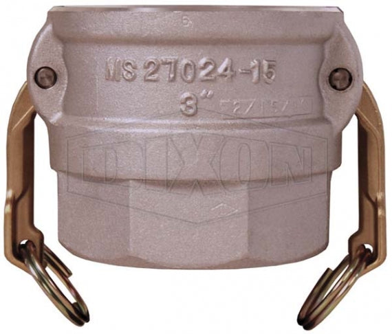300DWSPAL by Dixon Valve | Cam & Groove Coupler for Welding | 3" Coupler Socket Weld x Schedule 40 Pipe | Aluminum