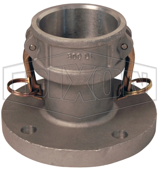 300-DL-AL by Dixon Valve | Cam & Groove Flange Adapter | 3" Coupler x 150# Flange | 15/16" Flange Thickness | Aluminum