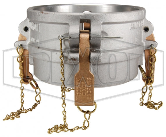 800-D-AL by Dixon Valve | Cam & Groove Coupler | Type D | 8" Coupler x 8" Female NPT | Aluminum
