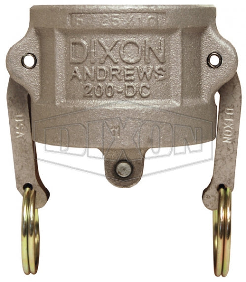 250-DC-AL by Dixon Valve | Cam & Groove Dust Cap | Type DC | 2-1/2" Coupler End | Aluminum