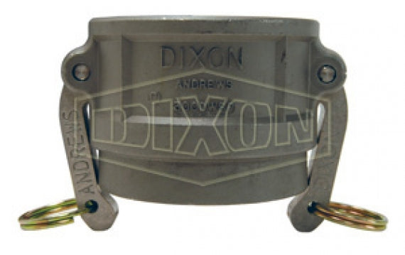 100DWSPSS by Dixon Valve | Cam & Groove Coupler for Welding | 1" Coupler Socket Weld x Schedule 40 Pipe | 316 Stainless Steel