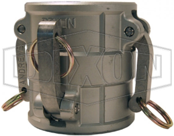 G300-DD-SS by Dixon Valve | Global Cam & Groove Spool Coupler | Type DD | 3" Coupler x 3" Coupler | 316 Investment Cast Stainless Steel