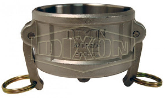 200-DC-SS by Dixon Valve | Cam & Groove Dust Cap | Type DC | 2" Coupler End | 316 Stainless Steel