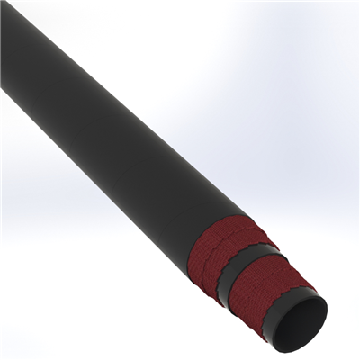 DREDGE-8.63 by Texcel | TEX-DREDGE Series | Dredge Sleeve | 8-5/8" Hose ID | 125 PSI | Black