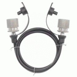 DTH-415 by Brennan Inc. | -415 Testpoint Hose Black 415" | 3ft | Steel Connections