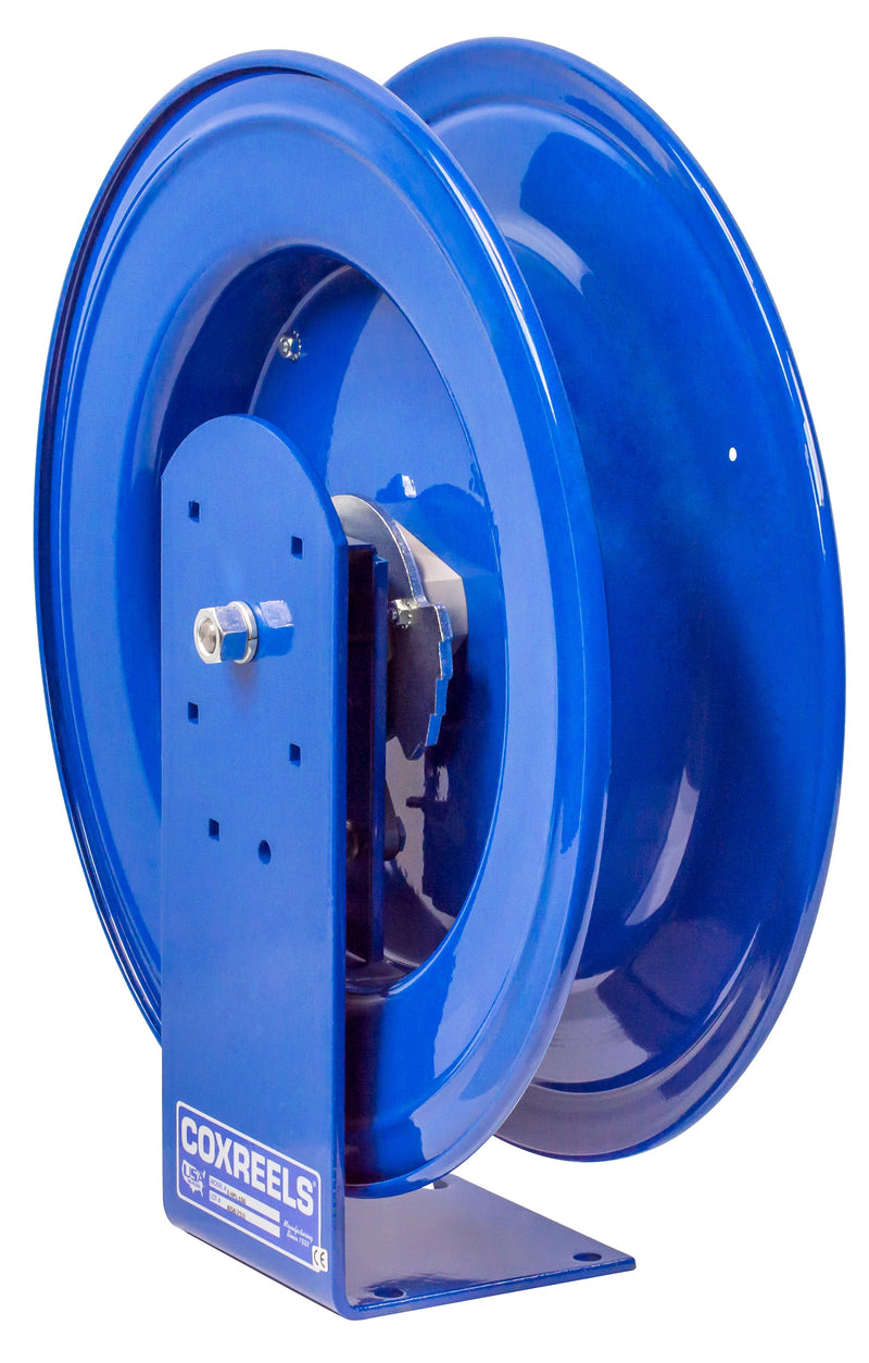 E-HPL-350 by Coxreels | E Series | 5,000 PSI Spring Driven Hose Reel for Grease | 3/8" Hose ID, 3/8" FNPT Inlet | Steel | 50ft Capacity, Hose Not Included