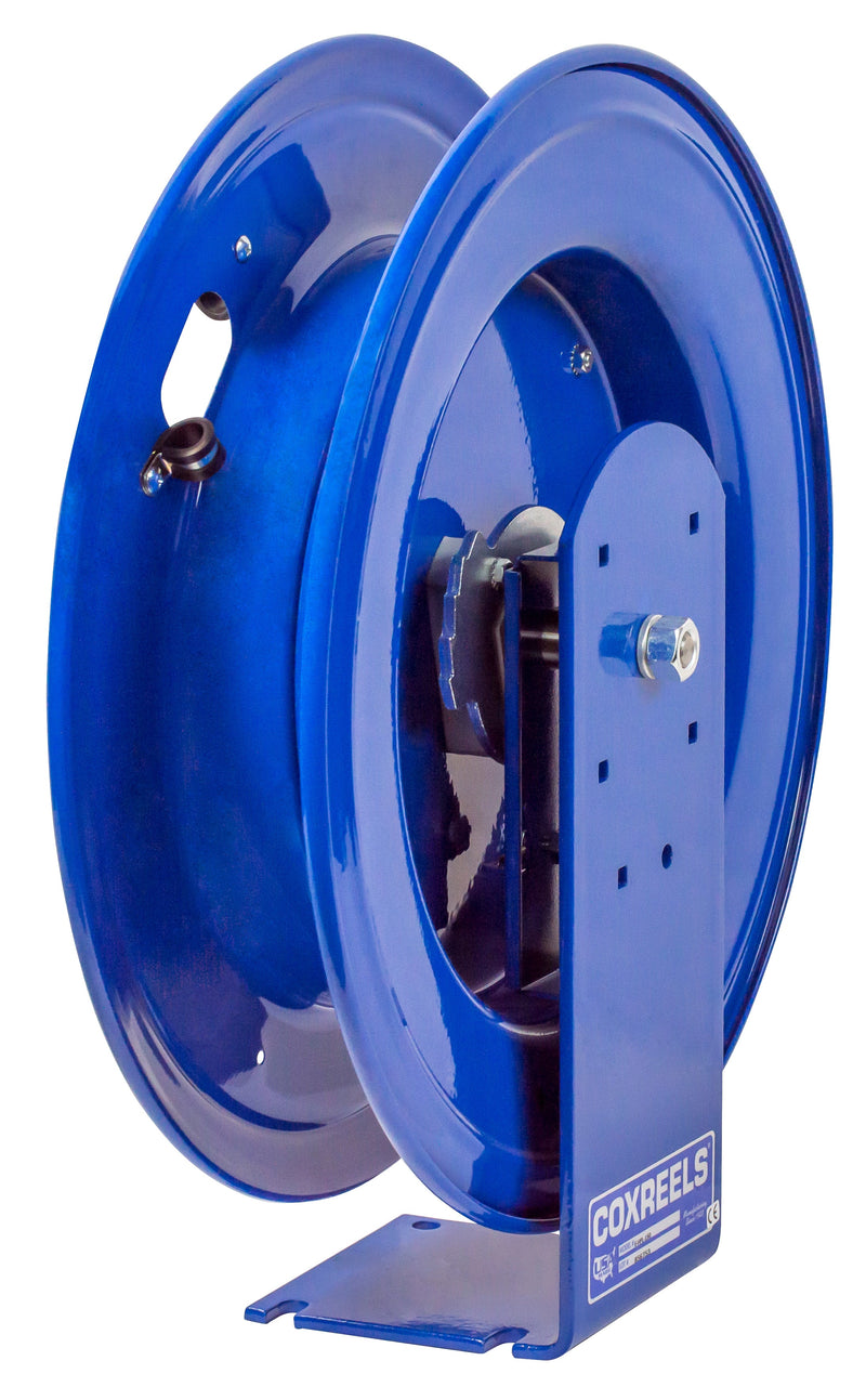 E-HPL-150 by Coxreels | E Series | 5,000 PSI Spring Driven Hose Reel for Grease | 1/4" Hose ID, 1/4" FNPT Inlet | Steel | 50ft Capacity, Hose Not Included